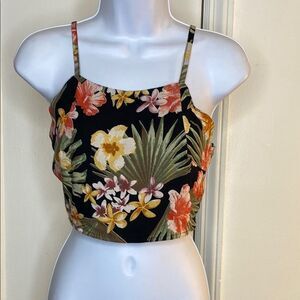Floral Print Women's Top